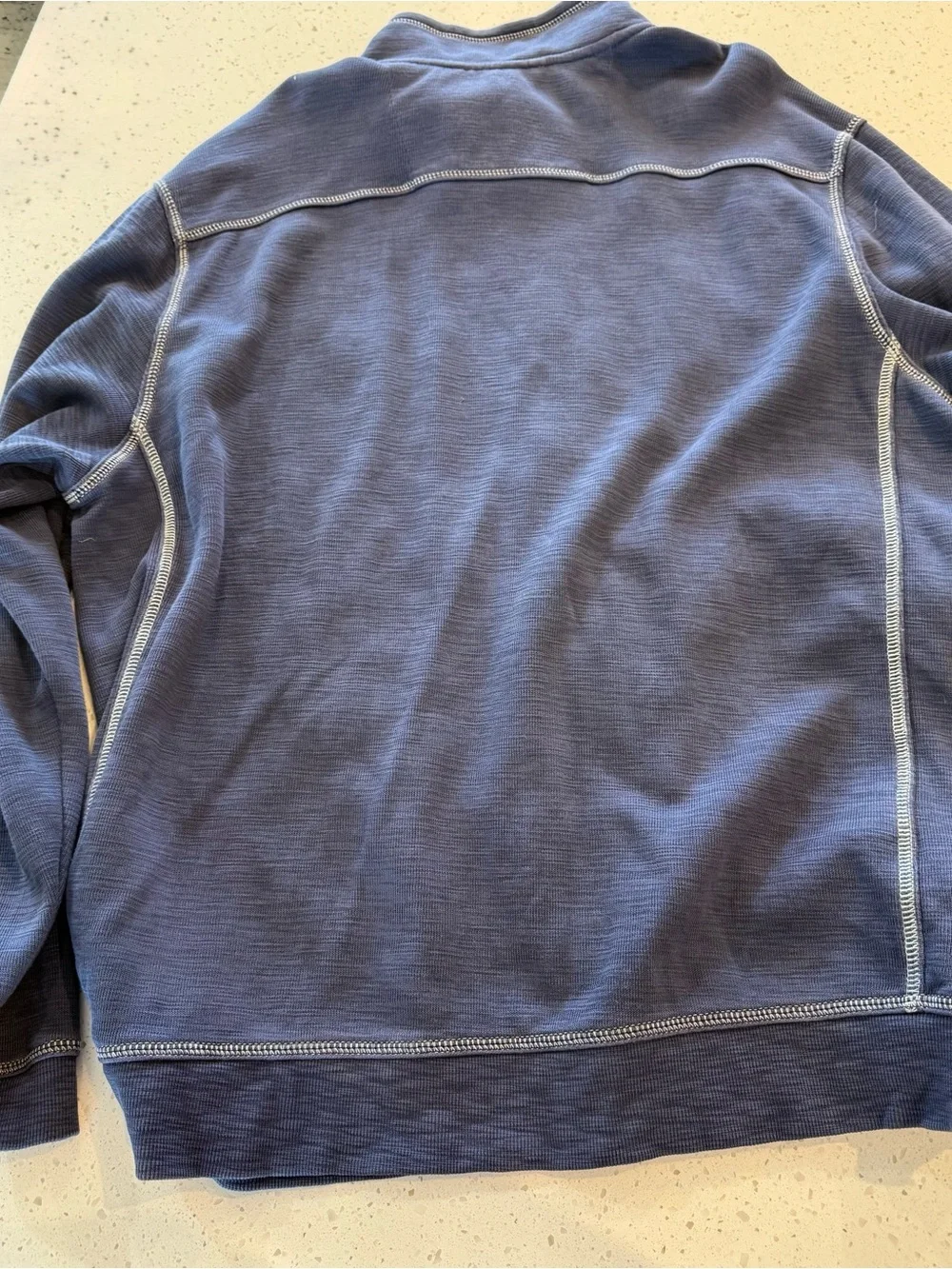 XXL Tommy Bahama Men’s Montego Beach Full Zip Sweatshirt Blue Big Tall Sweater